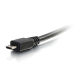 C2G 27395 Micro USB Cable - USB 2.0 A Male to Micro-USB B Male Cable, Black (15 Feet, 4.6 Meters)