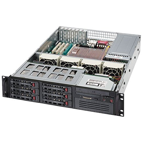 Supermicro 700W 2U Rackmount Server Chassis CSE-825TQ-R700LPB
