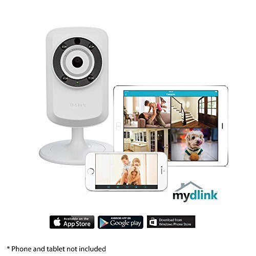 D-Link Wireless Day/Night microSD Network Surveillance Camera with mydlink-Enabled