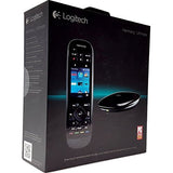 Refurbished Logitech Harmony Ultimate Remote with Customizable Touch Screen and Closed Cabinet RF Control