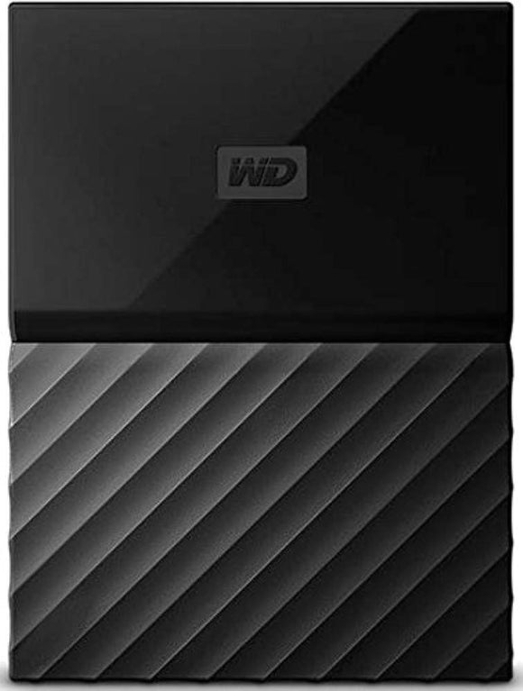 Western Digital WD Portable External Hard Drive, 4TB, USB 2.0/3.0, WDBYFT0040BBK-WESN, Black