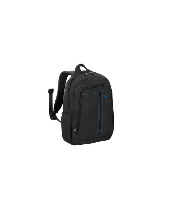 RivaCase 15.6in Laptop Canvas Backpack Black 7560