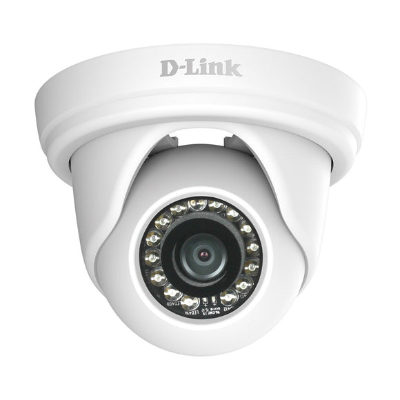 D-Link DCS-4802E Vigilance Full-HD Mini Dome Camera, White