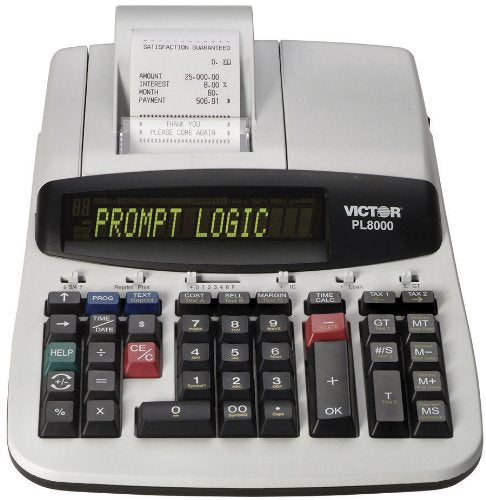 14 Digit Heavy Duty Commercial Printing Calculator with Prompt Logic and Help Key