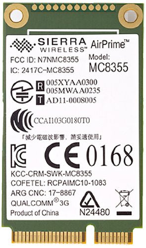 Un2430 Ev-Do/Hspa W8 Mini Card
