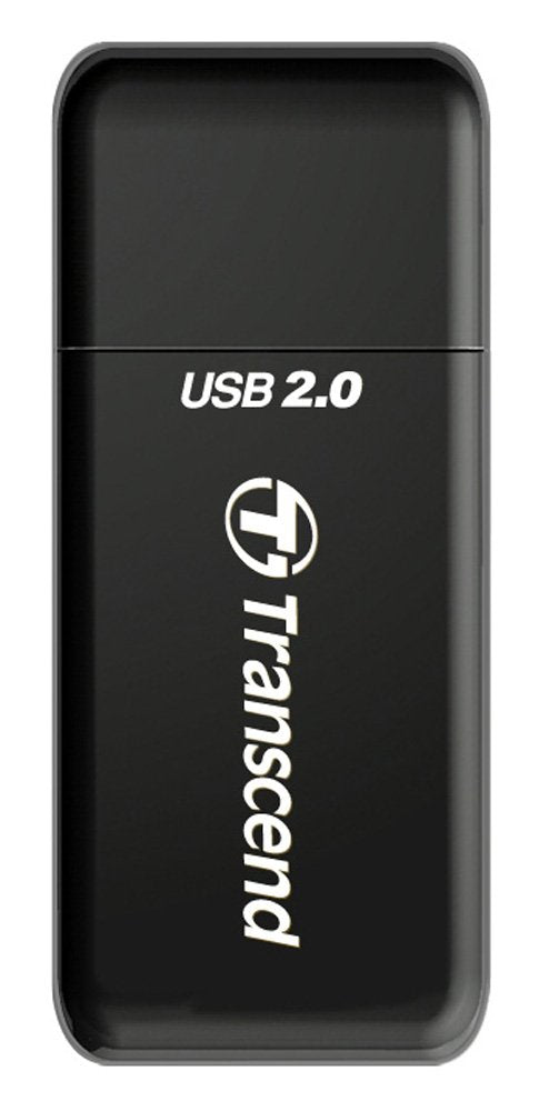 Transcend P5 9-in-1 USB 2.0 Flash Memory Card Reader TS-RDP5K (Black)