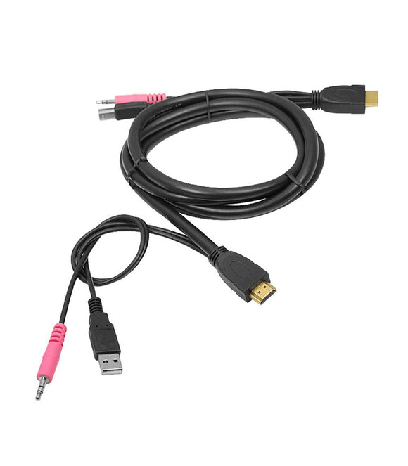 1.8m USB Hdmi Kvm Cable F/Siig Ce-Kv0011-S1/Ce-Kv0111-S1 (CE-KV0211-S1)