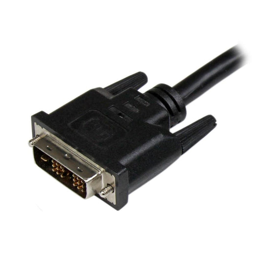 StarTech.com 3 ft DVI-D Single Link Cable - Male to Male DVI-D Digital Video Monitor Cable - DVI-D M/M - Black 3 Feet - 1920x1200 (DVIMM3)