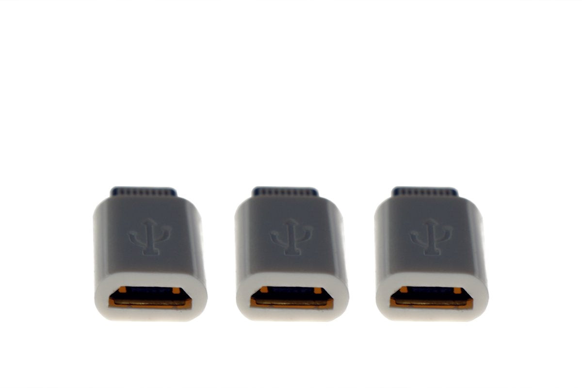 VisionTek Micro USB to Lightning Adapter White, 3 Pack - 900816