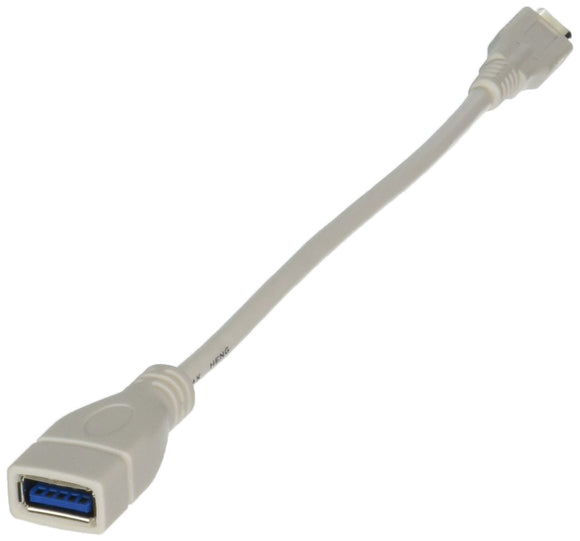Xavier Apple-Related Cables USB C Reversible Male 3.1 to USB A Female (White)