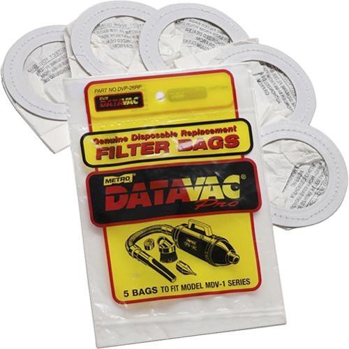 Metro Vacuum DVP26RP Disposable Bags, 5-Pack