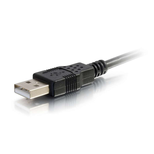 C2G 27365 Micro USB Cable - USB 2.0 A Male to Micro-USB B Male Cable, Black (6.6 Feet, 2 Meters)