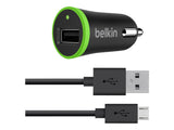 Belkin Car Charger with 4-Foot Micro USB ChargeSync Cable, 2.1 AMP / 10 Watt (Compatible with Amazon Fire Phone, all Kindle and Kindle Fire Models)
