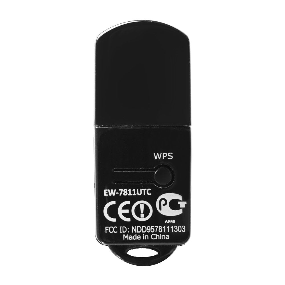 Edimax EW-7811UTC AC600 Dual-Band USB Adapter, Mini Size Easy to Carry, Supports Both 11AC ( 5GHz Band ) and 11n ( 2.4GHz Band ) Wi-Fi Connectivity, Upgrades your PC / Laptop for Exceeding Streaming and Faster Download