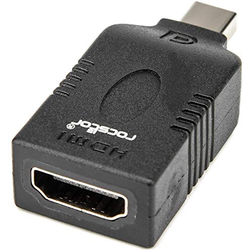 Rocstor Slim Mini DisplayPort/HDMI Audio/Video Adapter
