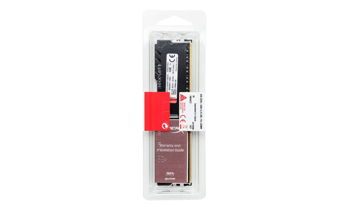 HyperX Fury 16GB 2666MHz DDR4 CL16 DIMM Black