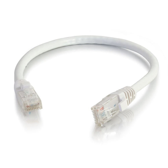 2ft Cat5e White Snagless Patch Cable