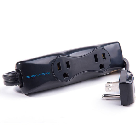 Blue Diamond 34748 Travel; Compact Surge Protector-Compact Size-Cord Management