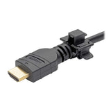 Tripp Lite P568-000-LOCK HDMI Cable Lock, Clamp/Tie/Screw, Universal Design for Blu-Ray Installations, Black