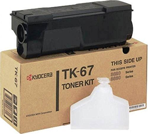 Kyocera KYOTK67 Laser Toner Cartridge, Black