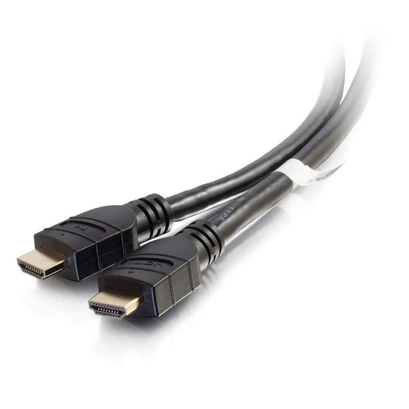 C2G 41414 4K Active High Speed HDMI Cable, 4K 60Hz, in-Wall CL3-Rated, Black (35 Feet, 10.66 Meters)