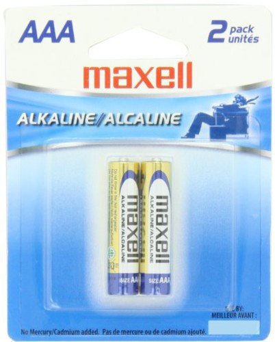 Maxell 723807 LR03 2BP AAA Cell 2-Pack Carded Battery