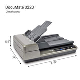Xerox DocuMate 3220 Duplex Document Scanner with Flatbed