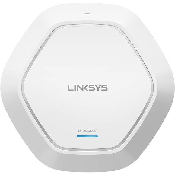 Linksys LAPAC1200C-CA Business AC1200 WiFi Cloud Managed Access Point, 802.11AC, PoE, Remote Centralized Management & Real-Time Insights on Network Activity