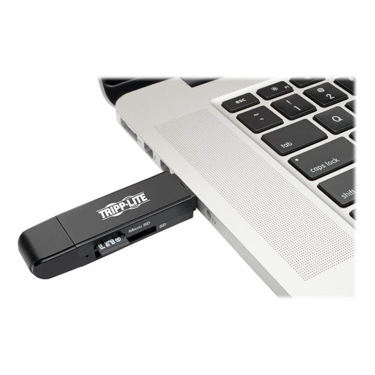 Tripp Lite USB C Memory Card Reader Adapter 2-in-1 USB-A/USB-C USB Type C, USB 3.1 Gen 1
