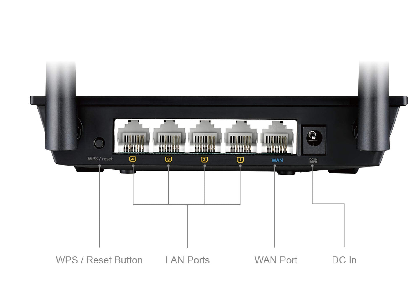 Asus RT-N300/B1 CA Wireless RT-N300 Rounter