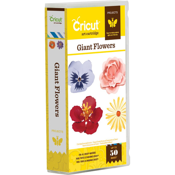 Cricut 2001194 Giant Flowers Cartridge