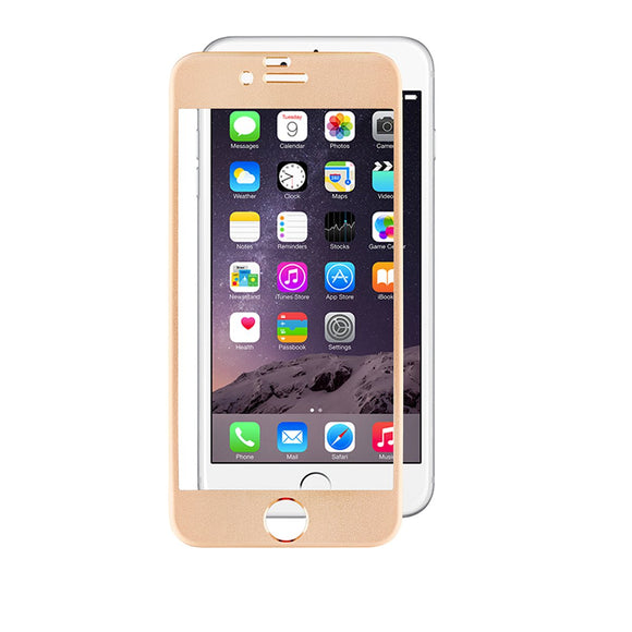 Phantom Glass PGSC-iPhone6-Gold Tempered Glass Screen Protector for iPhone 6/6s, Retail Packaging, Clear