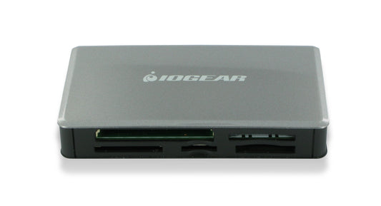 IOGEAR 56-in-1 USB 2.0 Pocket Flash Memory Card Reader/Writer GFR281 (Silver)