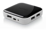 Belkin Powered Desktop USB Hub (7-Port), Black and White