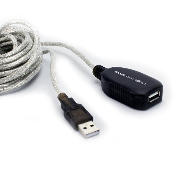 Blue Diamond USB Extension Cable - 2 Extenders - 16.5 Feet