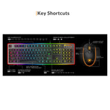 E-Blue PRO Gaming Bundle 2-in-1, Gaming Keyboard and Mouse