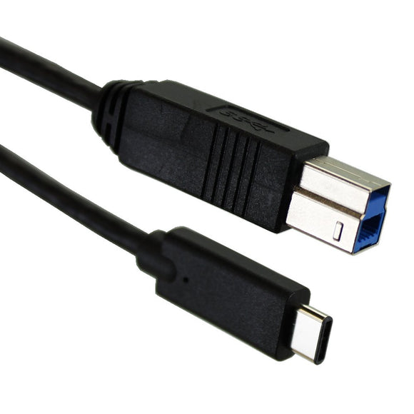 BlueDiamond 3 ft USB 3.0 C Male to B Male Cable - for Galaxy S8+, MacBook, Nintendo Switch, Sony XZ, Google Pixel LG V20 G5 G6, HTC 10, Xiaomi 5 and More