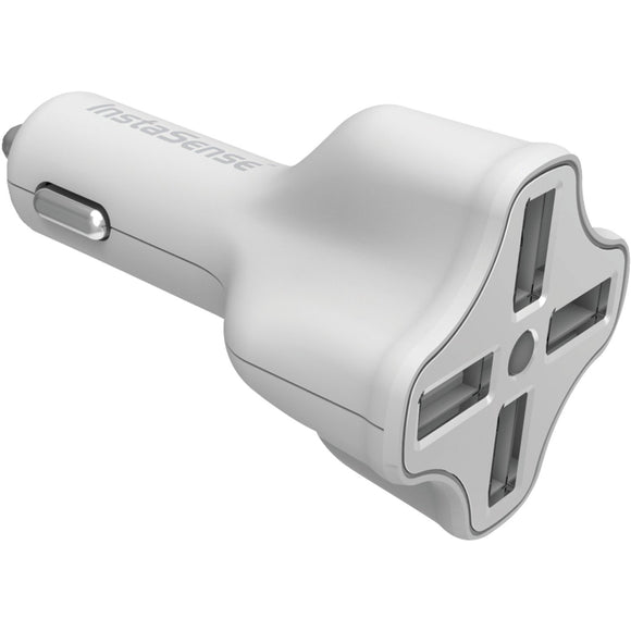 DIGIPOWER Instasense 4 Port 6.2 Amp USB Car Charger Retail Packaging
