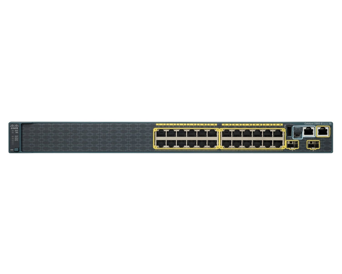 Cisco WS-C2960S-24TS-L Catalyst 10/100/1000 Ethernet Switch