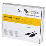 StarTech USB 3.0 Data Transfer Cable for Mac and Windows-Fast USB Transfer Cable for Easy Upgrades Including Mac OS X and Windows 8