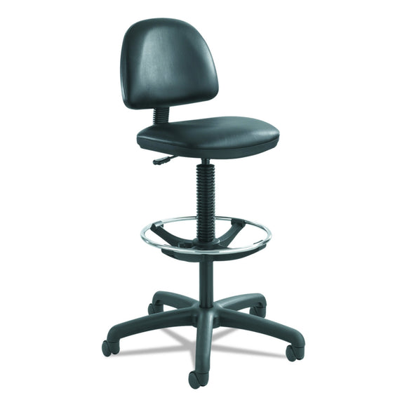 Safco Products Precision Vinyl Extended Height Chair with Footring, 3406BL