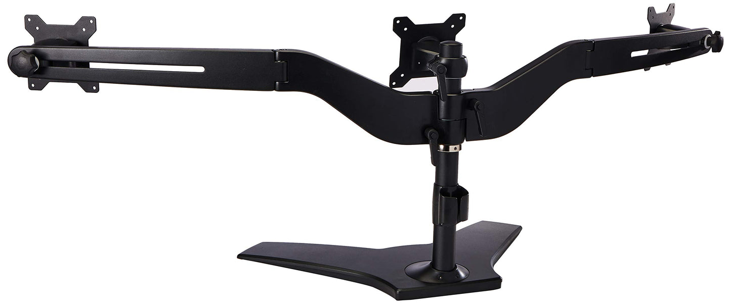 A Stand Based Mount That Supports Up to Three 24 Led/LCD Monitors, Each Weighing