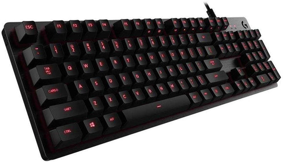 Logitech G413 Backlit Mechanical Gaming Keyboard with USB Passthrough, Carbon (920-008300)
