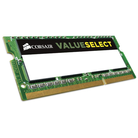 Corsair 4GB (1x4GB) 1600MHz PC3-12800 204-Pin DDR3 SODIMM Laptop Memory (CMSO4GX3M1C1600C11), Green