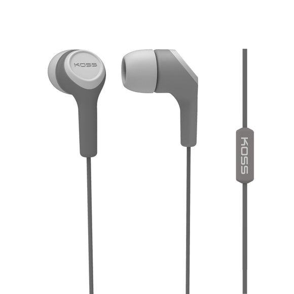Koss KEB15i G In-Ear Headphone, Grey