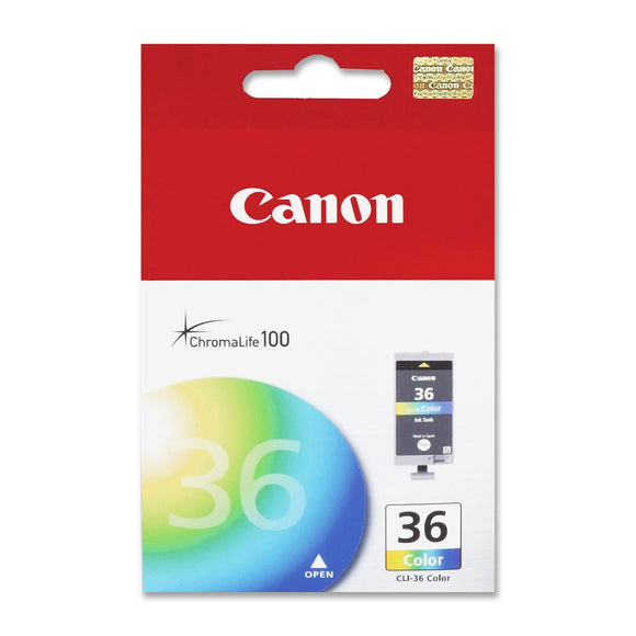 Genuine Canon CLI-36 Ink Cartridge - Tri-Colour