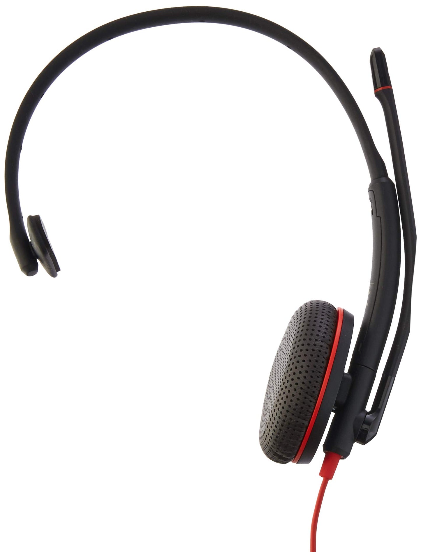 Plantronics Blackwire C3215 Headset - Mono - Black - USB Type A, Mini-phone - Wired - 20 Hz - 20 kHz - Over-the-head - Monaural - Supra-aural - Noise Cancelling Microphone