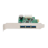 Syba USB 3.0 3 Port and 1 Internal Port PCI-e 2.0 x 1 Card SY-PEX20135