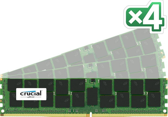 Crucial 64GB Kit (16GBx4) DDR4 2133 (PC4-2133) DR x4 288-Pin Server Memory CT4K16G4RFD4213 / CT4C16G4RFD4213