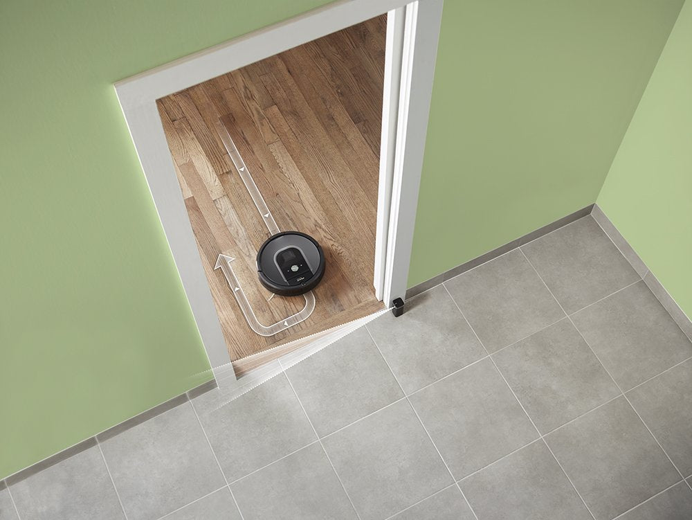 Open Box iRobot Roomba 960 Robot Vacuum- Wi-Fi Connected Mapping, Works with Alexa, Ideal for Pet Hair, Carpets, Hard Floors